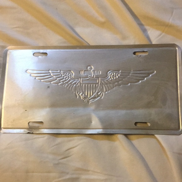 Used Car Plate US Navy Pilot USN07 - Picture 4 of 4